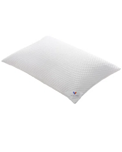 St. James Home Cooling Knit Pillow In White