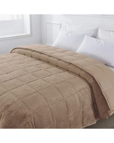St. James Home Cozy Down Alternative Reversible Blanket