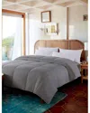 St. James Home Cozy Down Reversible Comforter In Grey