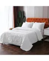 St. James Home Crinkled Down Alternative Blanket
