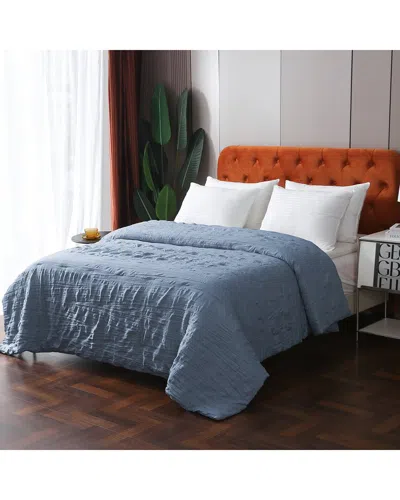 ST. JAMES HOME ST. JAMES HOME CRINKLED DOWN ALTERNATIVE BLANKET