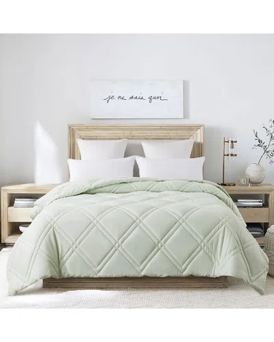 ST. JAMES HOME ST. JAMES HOME DOUBLE DIAMOND DOWN ALTERNATIVE COMFORTER
