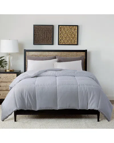 ST. JAMES HOME ST. JAMES HOME EUROPEAN GUSSET DOWN ALTERNATIVE COMFORTER
