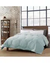 St. James Home Honeycomb Stitch Down Alternative Comforter In Aqua