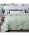 St. James Home Honeycomb Stitch Down Alternative Comforter In White