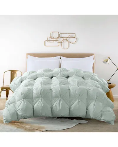 ST. JAMES HOME ST. JAMES HOME PINTUCK STITCH WHITE DUCK DOWN COMFORTER