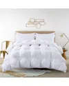 St. James Home Pintuck Stitch White Duck Down Comforter In White