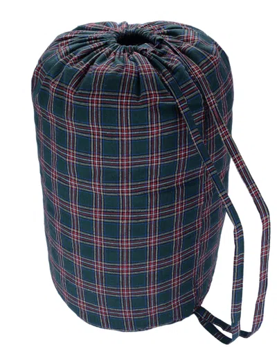 ST. JAMES HOME ST. JAMES HOME PLAID VELVET CRASH PAD