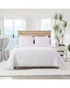 St. James Home Ruffled Edge Down Alternative Comforter In White