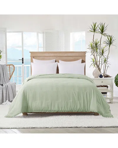 ST. JAMES HOME ST. JAMES HOME RUFFLED EDGE DOWN ALTERNATIVE COMFORTER