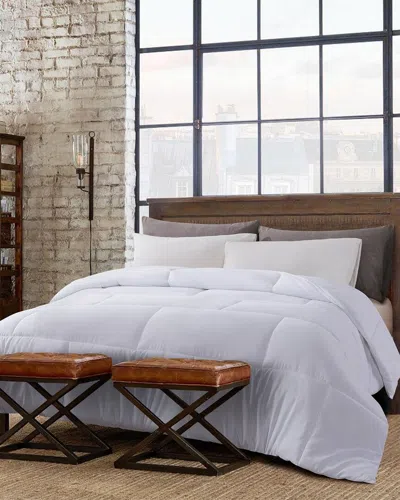 St. James Home Subway Tile Stitch Down Comforter In White