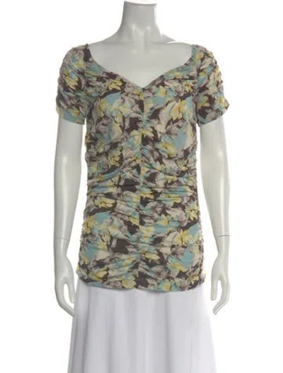 Pre-owned St John 2012 Nylon T-shirt In Neutrals