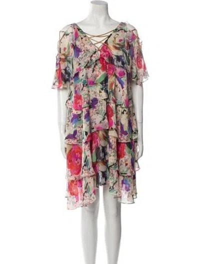 Pre-owned St John 2022 Knee-length Dress W/ Tags In Neutral