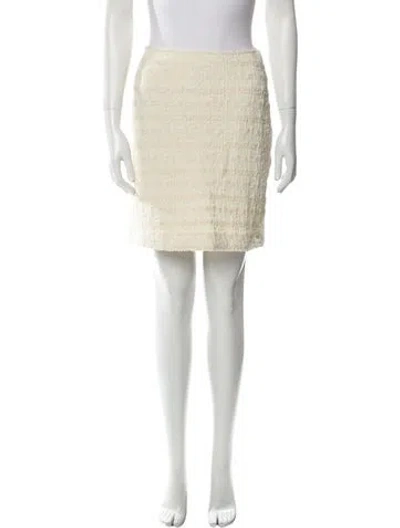 Pre-owned St John 2022 Knee-length Skirt In Neutral