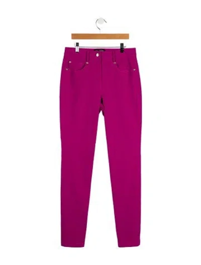 Pre-owned St John 2022 Skinny Leg Pants In Purple