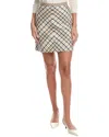 St John St. John A-line Skirt In Multi