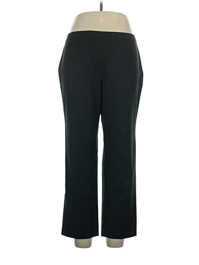 Pre-owned St John Active Pants In Black