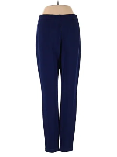 Pre-owned St John Active Pants In Blue