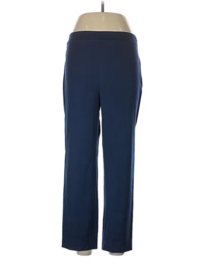 Pre-owned St John Active Pants In Blue