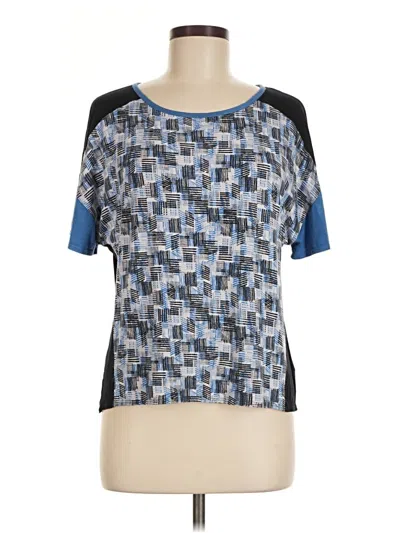 Pre-owned St John Active T-shirt In Blue