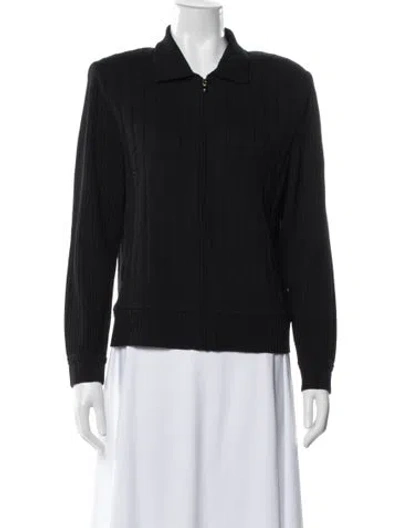 Pre-owned St John Basic Jacket In Black