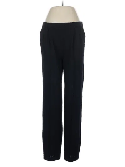 Pre-owned St. John Basics Casual Pants In Black