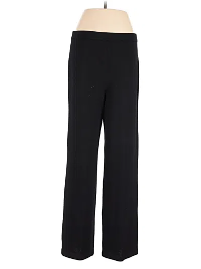 Pre-owned St. John Basics Casual Pants In Black