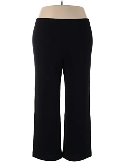 Pre-owned St. John Basics Casual Pants In Black