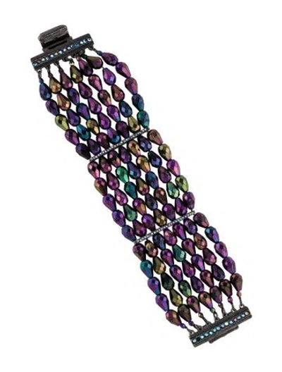 Pre-owned St John Beaded Multistrand Bracelet