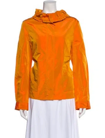 Pre-owned St John Biker Jacket W/ Tags In Orange