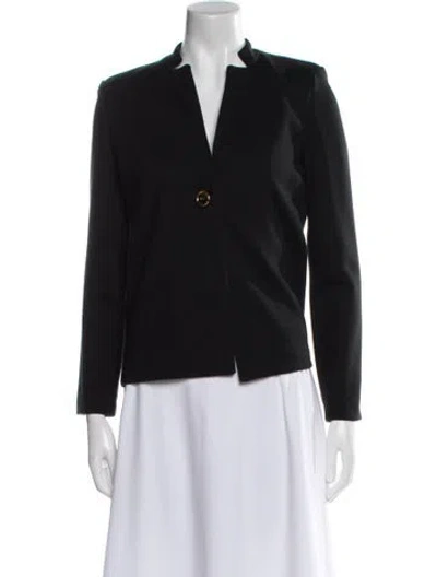 Pre-owned St John Blazer In Black