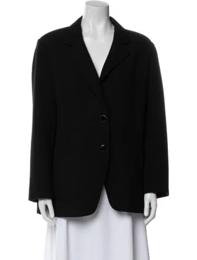 Pre-owned St John Blazer In Black