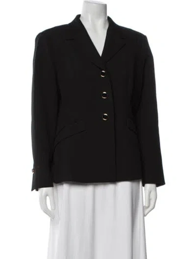 Pre-owned St John Blazer In Black