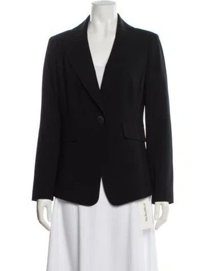 Pre-owned St John Blazer In Black