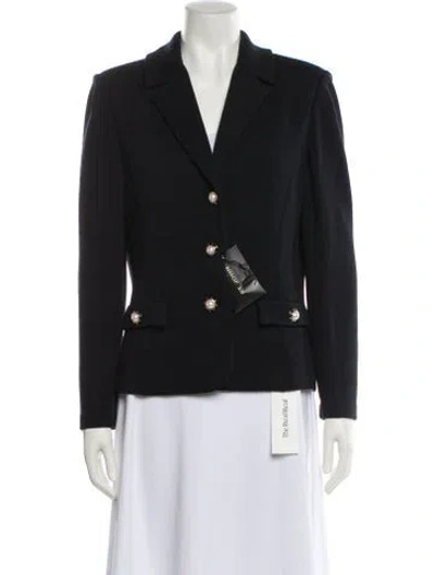 Pre-owned St John Blazer In Black