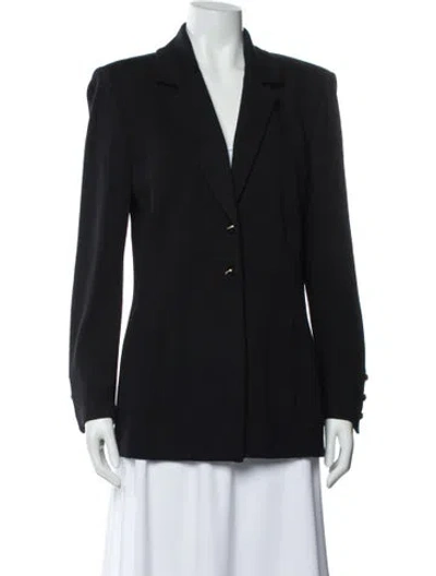 Pre-owned St John Blazer In Black