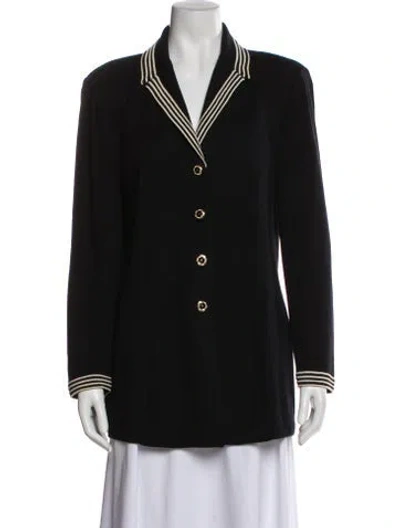 Pre-owned St John Blazer In Black