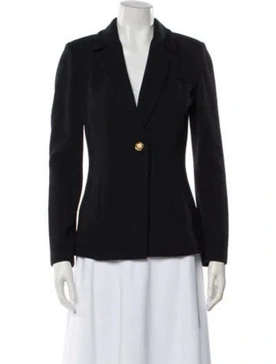 Pre-owned St John Blazer In Black