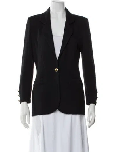 Pre-owned St John Blazer In Black