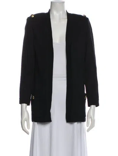 Pre-owned St John Blazer In Black