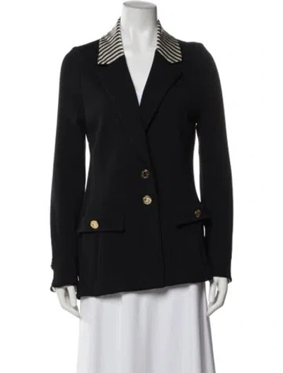 Pre-owned St John Blazer In Black
