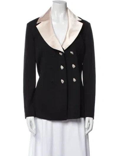 Pre-owned St John Blazer In Black