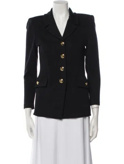 Pre-owned St John Blazer In Black