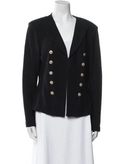 Pre-owned St John Blazer In Black