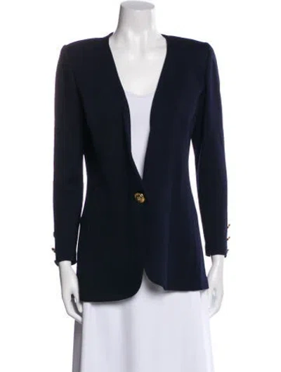 Pre-owned St John Blazer In Black