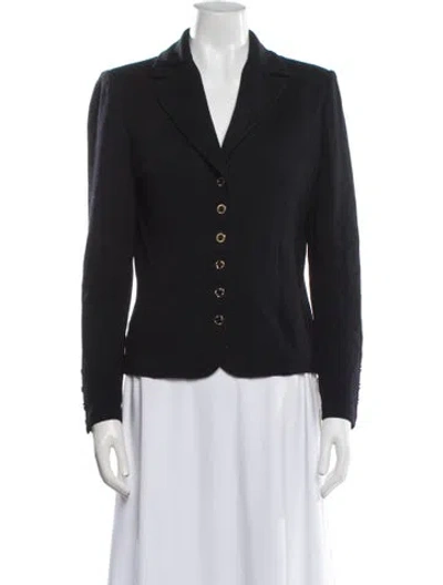 Pre-owned St John Blazer In Black