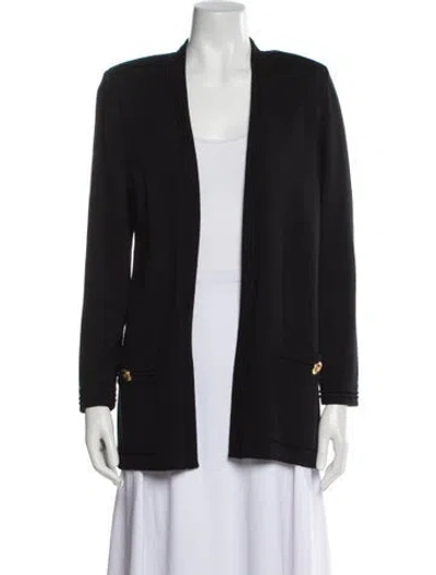 Pre-owned St John Blazer In Black