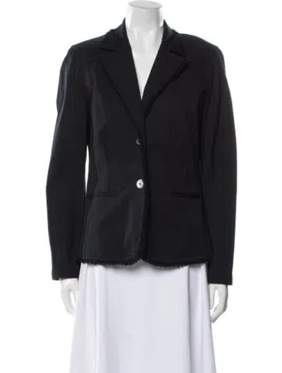 Pre-owned St John Blazer In Black
