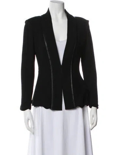 Pre-owned St John Blazer In Black