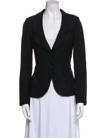 Pre-owned St John Blazer In Black